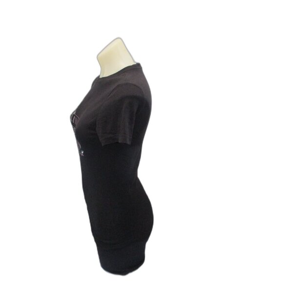 Black Graphic Tee 🌹 "ALL I WANT IS EVERYTHING" – Size XS - Picture 3 of 6